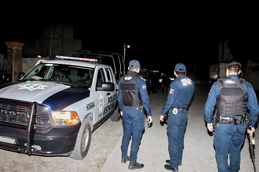 Policías Estatales Aprehendieron a Cinco Presuntos Responsables de Delitos Relacionados Con Robo de Ganado Con Violencia