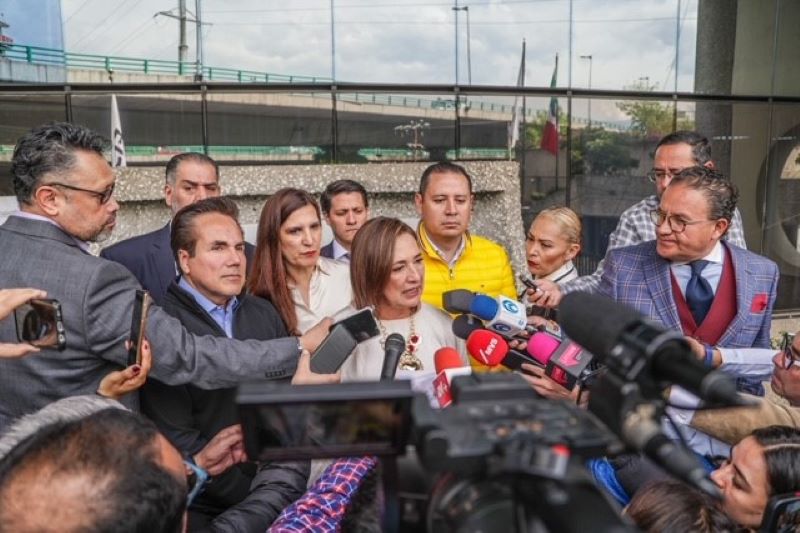 Presentan Denuncia PAN y Xochitl Gálvez Ante FISEL por “Supuesto Desvío de Recursos Económicos a Campaña de Claudia Sheinbaum”