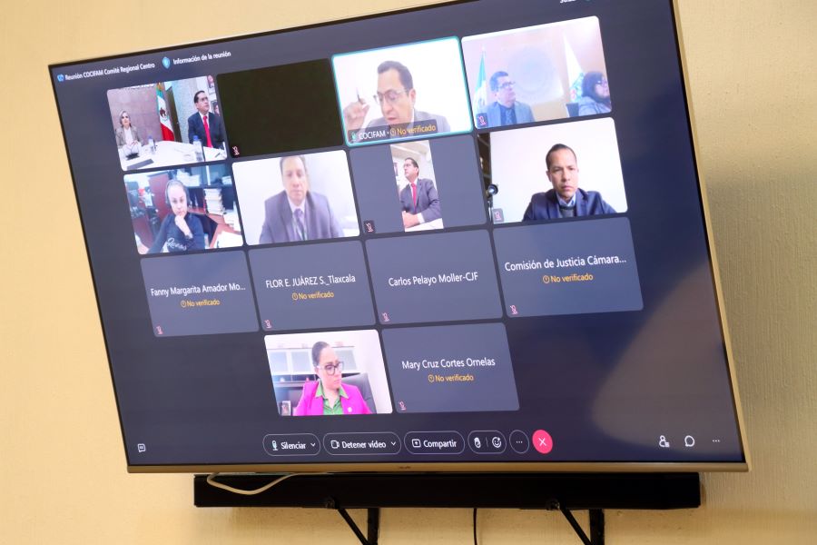 Rebeca Aladro Encabeza Reunión Para la Coordinación del Sistema de Justicia Civil y Familiar