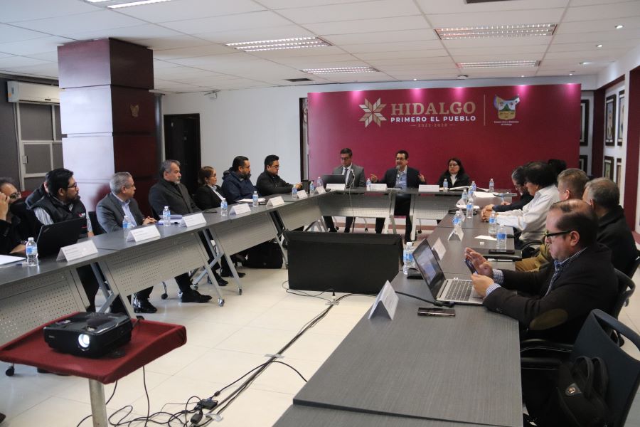 Representantes del Gobierno de Hidalgo, INE e IEEH visualizan un proceso electoral armónico