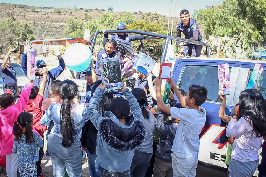 SSPH Llevó la Magia de los Reyes Magos a Diferentes Municipios de Hidalgo