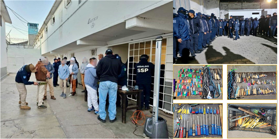 Un Interno Muerto y un Herido, Saldo de Una Pelea en el Cereso de Pachuca