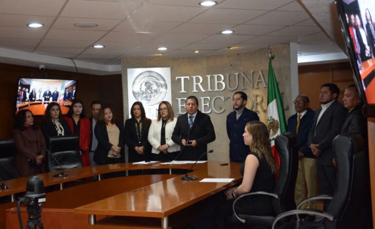 TEEH Designó como Magistrada en funciones a la Mtra. Lilibet García Martínez y como Secretario General en funciones el Lic. Francisco José Miguel García Velasco