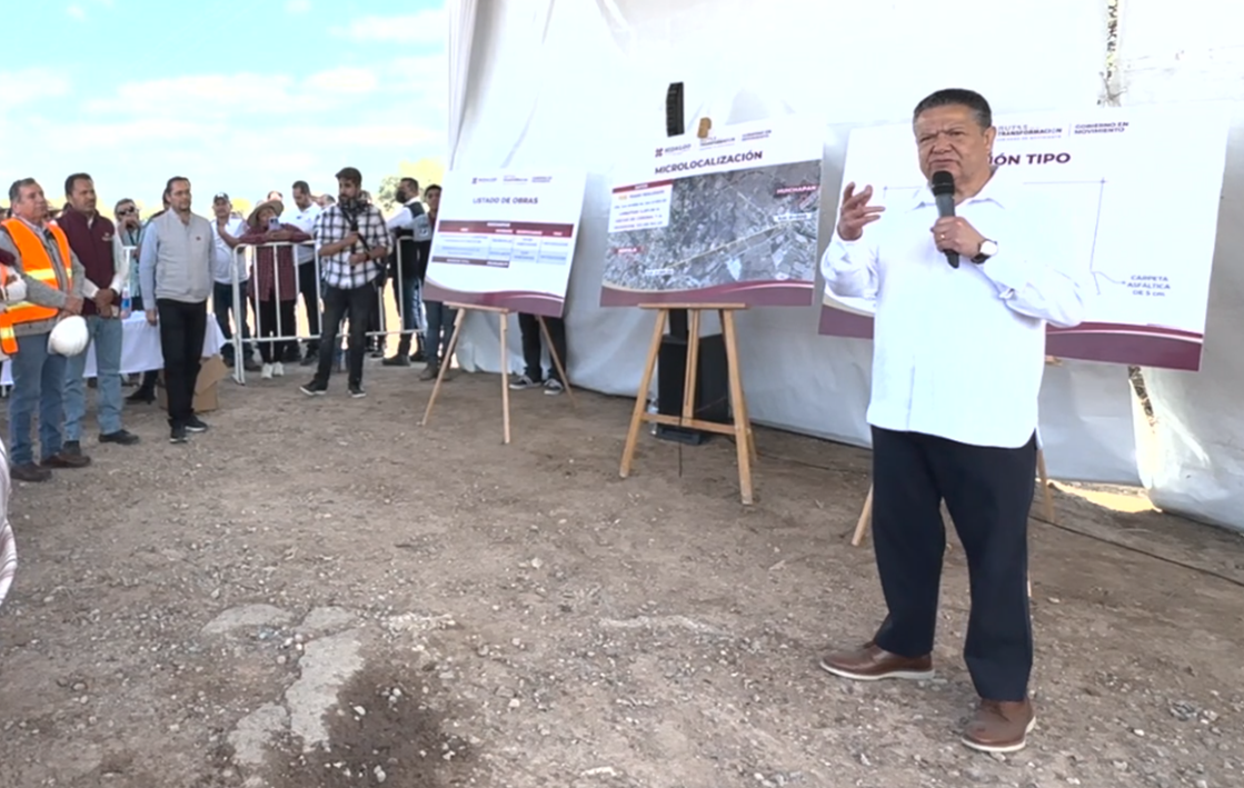 Anuncia Menchaca en Huichapan Inversión de 70 Millones en Reconstrucción De Carreteras