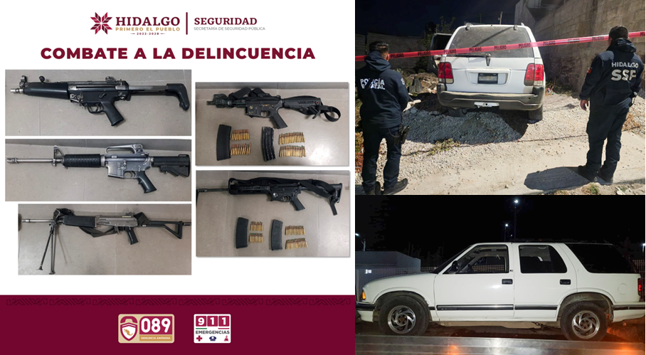 Detiene SSPH a 3 Personas Por Presunta Agresión a Policías de Tulancingo