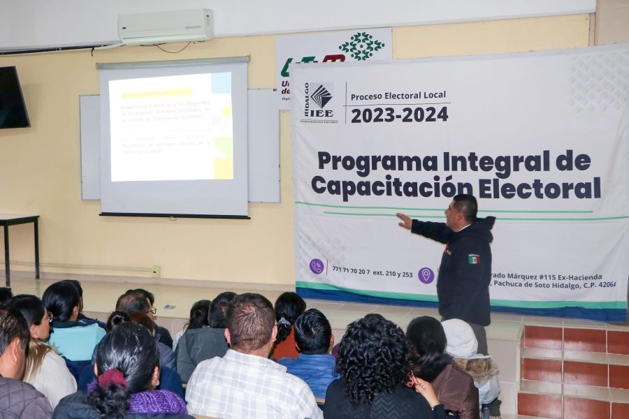 IEEH da inicio a 2° Curso de Capacitación a Consejos Distritales para las Elecciones Hidalgo 2024