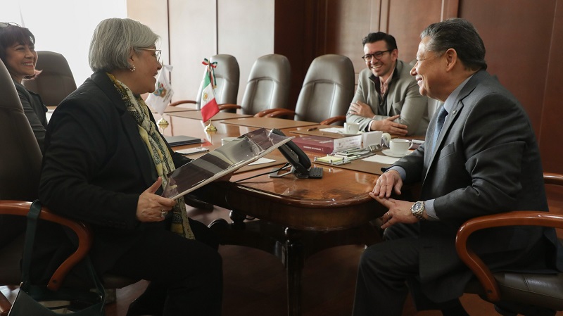 Firma Convenio INEGI- Hidalgo Para dar Continuidad a La Operación del Comité Estatal de Información Estadística y Geográfica del Estado de Hidalgo