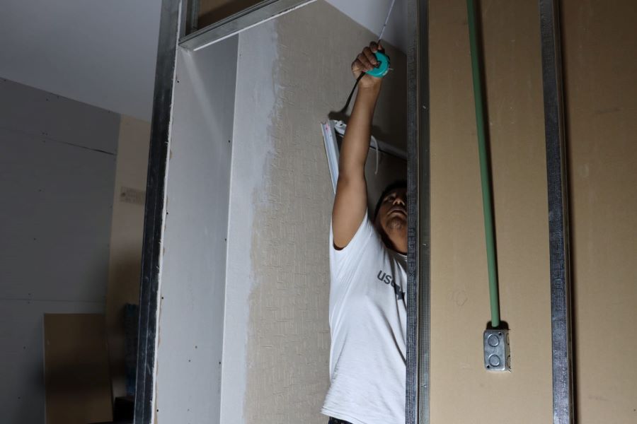 Magistrada Supervisa Obras de Remodelación de Juzgados en Jaltocán