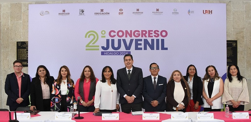 Poder Legislativo Presentó el 2º Congreso Juvenil Hidalgo 2024