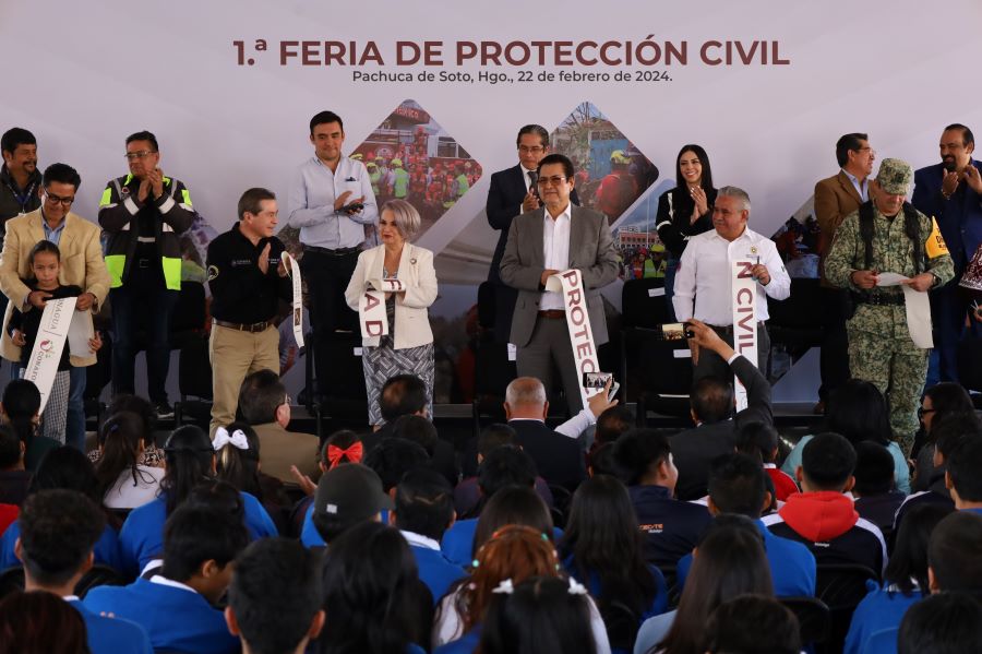 Se Realiza Primera Feria de Protección Civil en Hidalgo