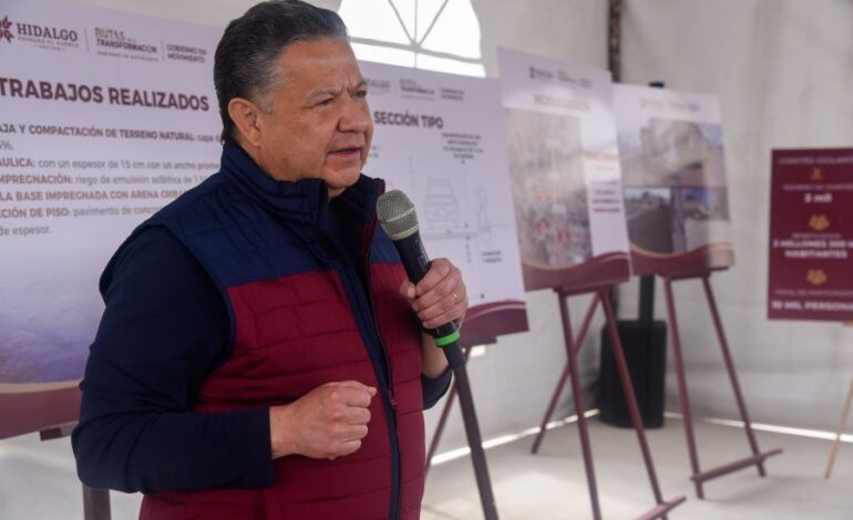 Menchaca Anunció Alrededor de 42 Millones de Pesos en Diferentes Obras Para Tizayuca