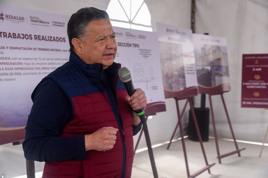 Menchaca Anunció Alrededor de 42 Millones de Pesos en Diferentes Obras Para Tizayuca