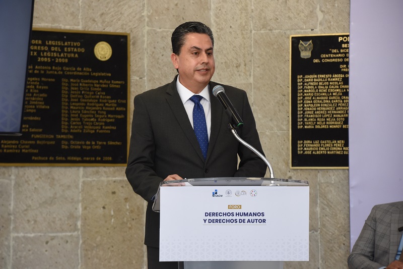 Foro Derechos Humanos y Derechos de Autor en el Congreso de Hidalgo