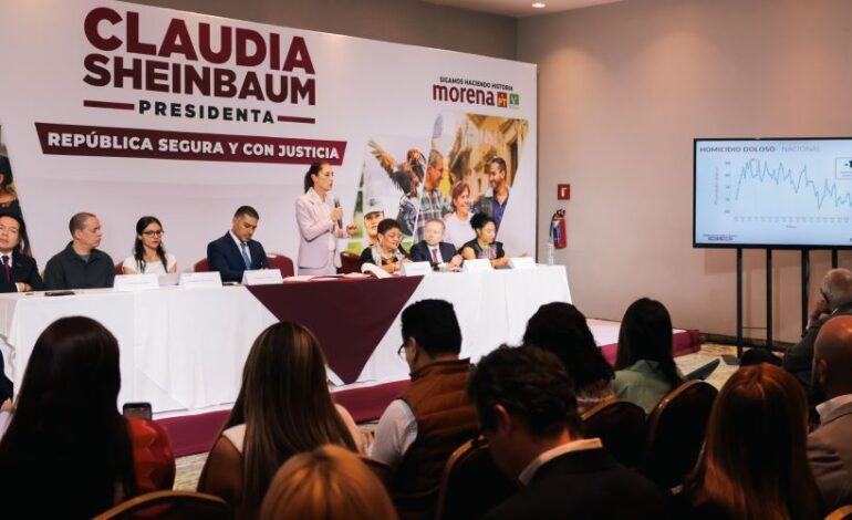 Claudia Sheinbaum Presenta Su Estrategia de Seguridad: “República Segura y Con Justicia”