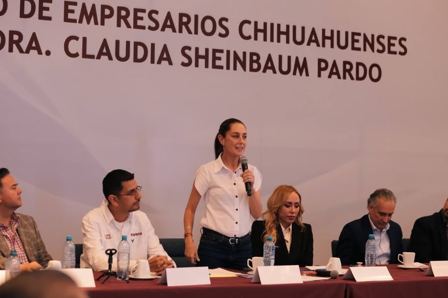 Claudia Sheinbaum Presenta Compromisos para Ciudad Juárez ante Empresarios de Chihuahua