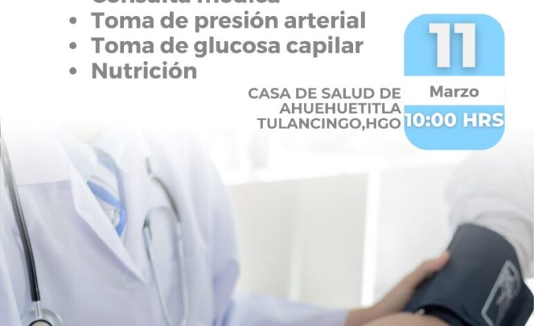 Continúan Jornadas Médicas de Salud a Tu Alcance en Colonias