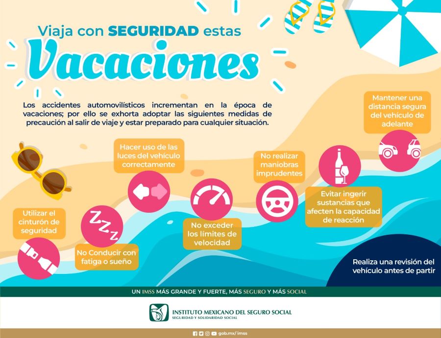 Enfatiza IMSS Hidalgo Importancia de Viajar Con Precaución Para Garantizar Seguridad Durante Semana Santa