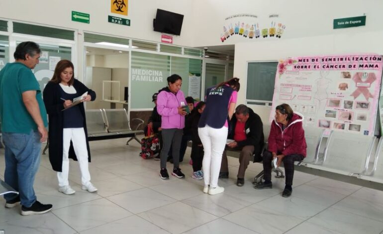 Garantiza IMSS Hidalgo atención médica a derechohabientes en la 3ª Jornada Nacional de Servicios Ordinarios