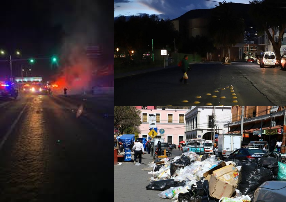 Basura, Alumbrado Público, Servicios Municipales, Bulevares, Calles y Parques Abandonados, Fuentes Sucias, Saldo de la Gestión de Sergio Baños