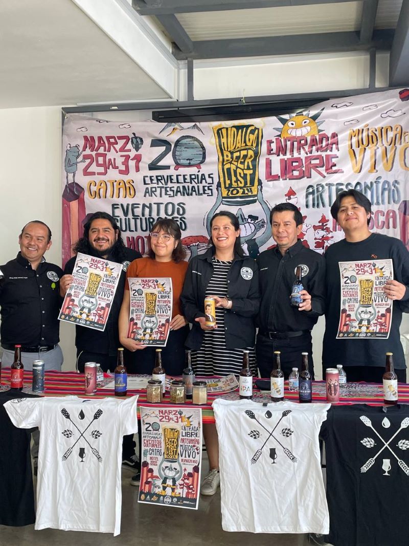 Llega a Huasca Festival Cervecero del 29 al 31 de marzo 2024