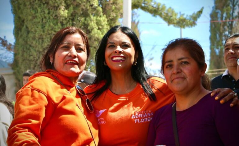 MC Representa La Forma de Hacer Política Ciudadana: Adriana Flores