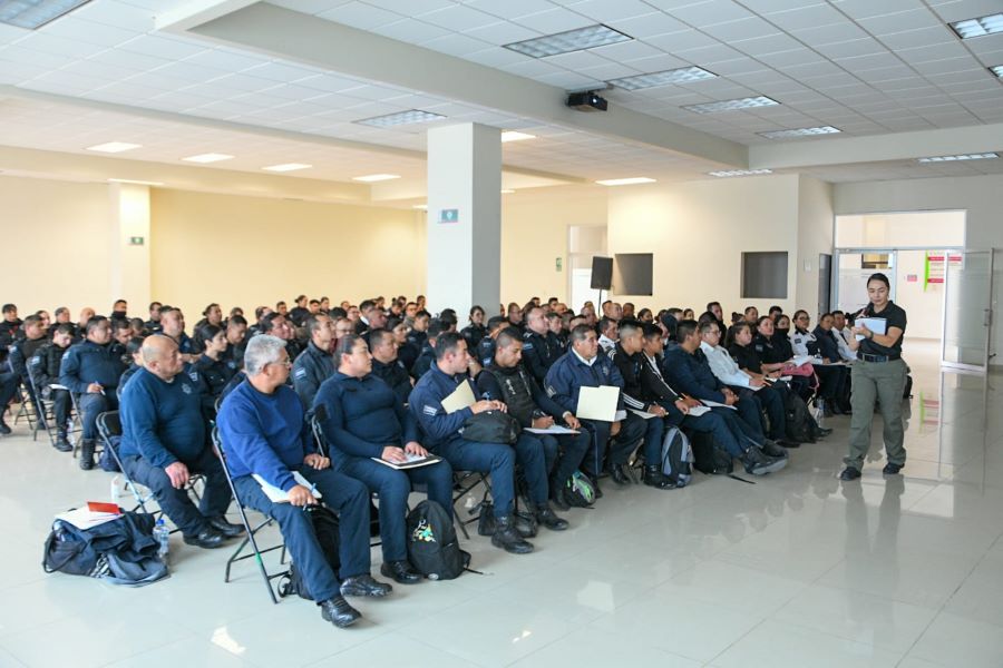 Más de 200 Elementos de Seguridad Pública y Movilidad de Tulancingo Son Capacitados en Jornada de Dos Días.