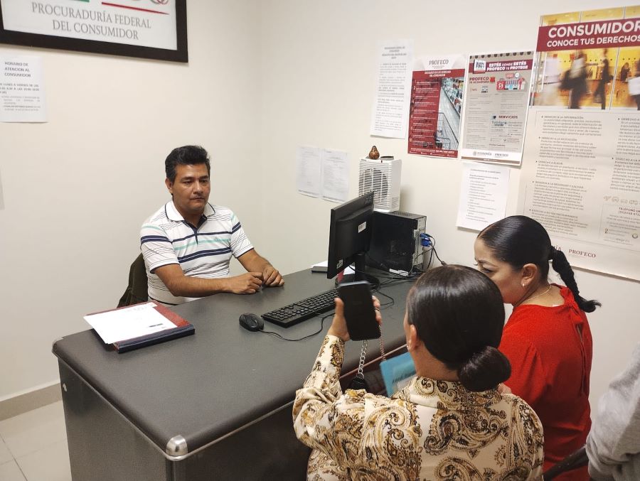 Módulo ODECO Tulancingo Cercano a los 100 Servicios a Consumidores.