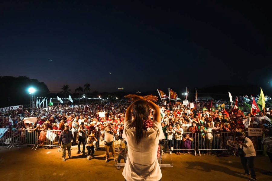 Transformación es el Grito Que Retumba en Todo México: Claudia Sheinbaum se Compromete en Huatulco, Oaxaca, a Que no Habrá Regresión