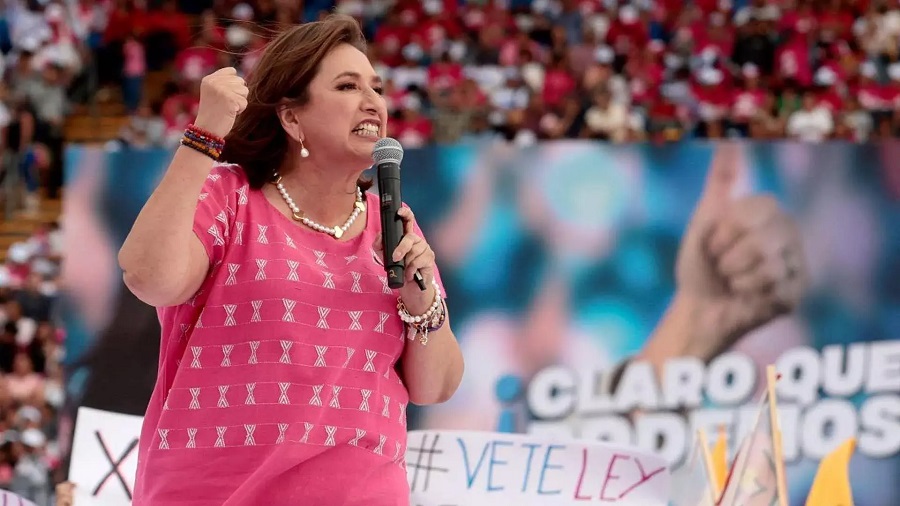 Propone Xochitl Gálvez en su Primer Día de Campaña Crear Nueva Cárcel de Máxima Seguridad, Pensiones a los 60 Años y Duplicar Agentes de la Guardia Nacional