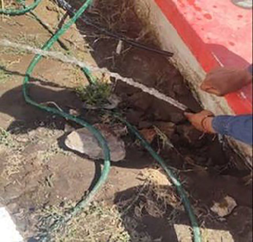 Caasim detecta y cancela toma clandestina en fraccionamiento El Mineral, en Mineral de la Reforma