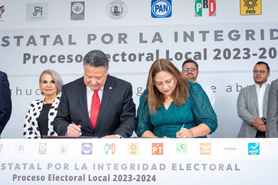 Refrenda Gobierno de Hidalgo Compromiso Con la Democracia