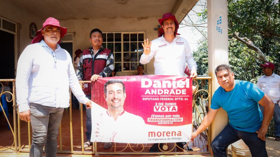 Busca Daniel Andrade Que la 4t Llegue a Xochiatipan