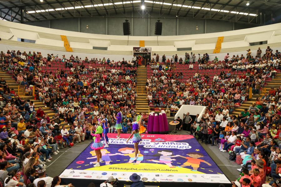 Celebran a las niñas y los niños de Hidalgo
