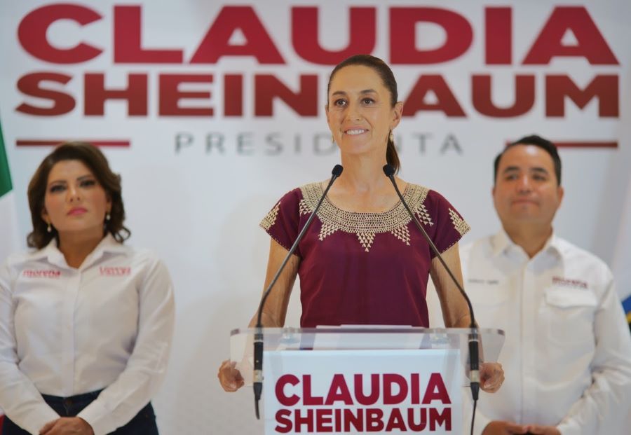 Claudia Sheinbaum Hace Llamado al INE Para Que Informe a La Ciudadanía Que El 2 de Junio Son Las Elecciones