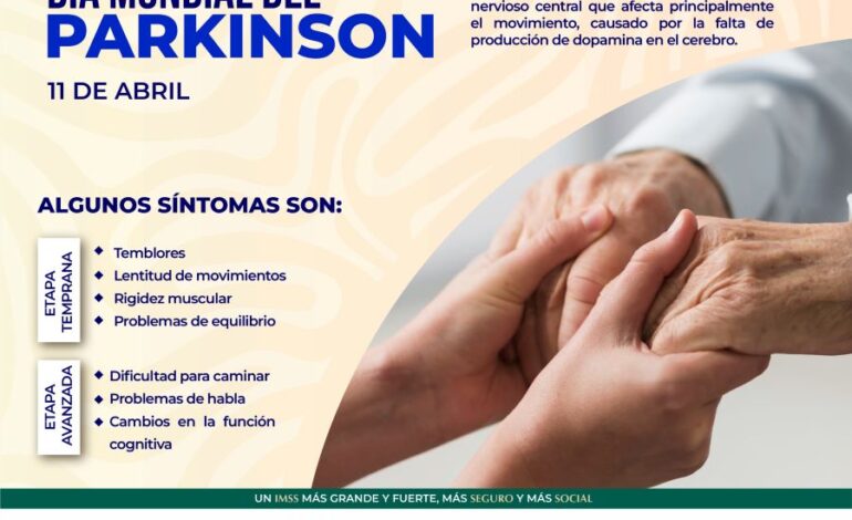 Conmemora IMSS Hidalgo Día Mundial del Parkinson
