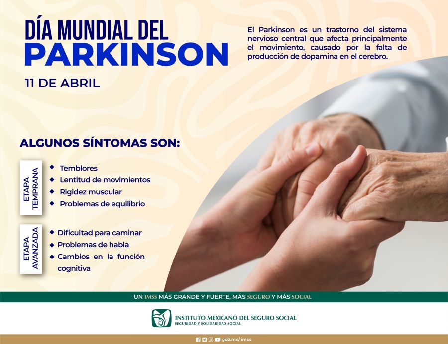 Conmemora IMSS Hidalgo Día Mundial del Parkinson