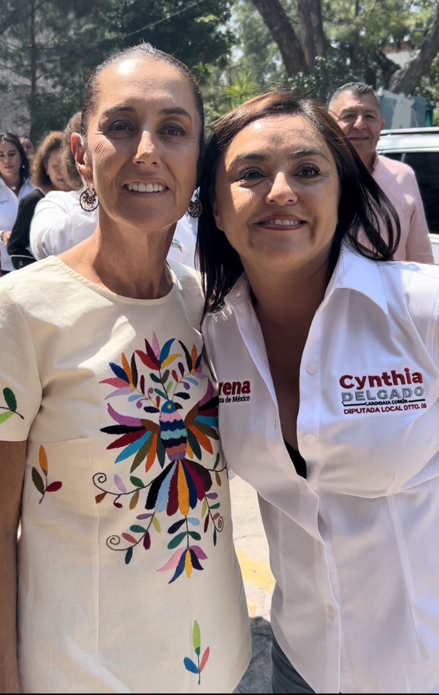 En El Distrito Local V, Cynthia Delgado Llama a Votar “5 De 5”