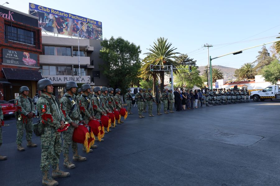 Guardia de Honor Para Recordar al General Emiliano Zapata Salazar”
