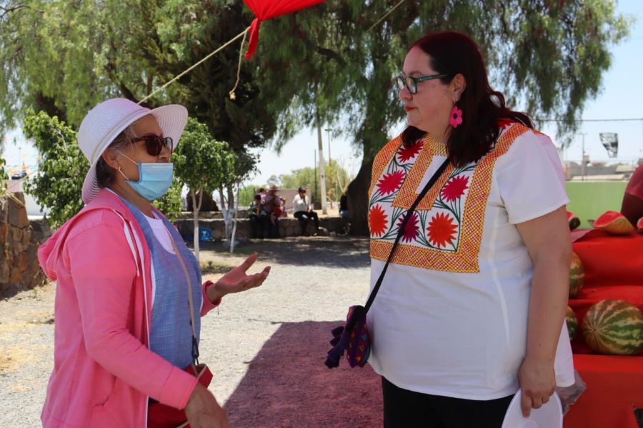 Habitantes del Distrito XII de Pachuca, protagonistas activos de la 4T