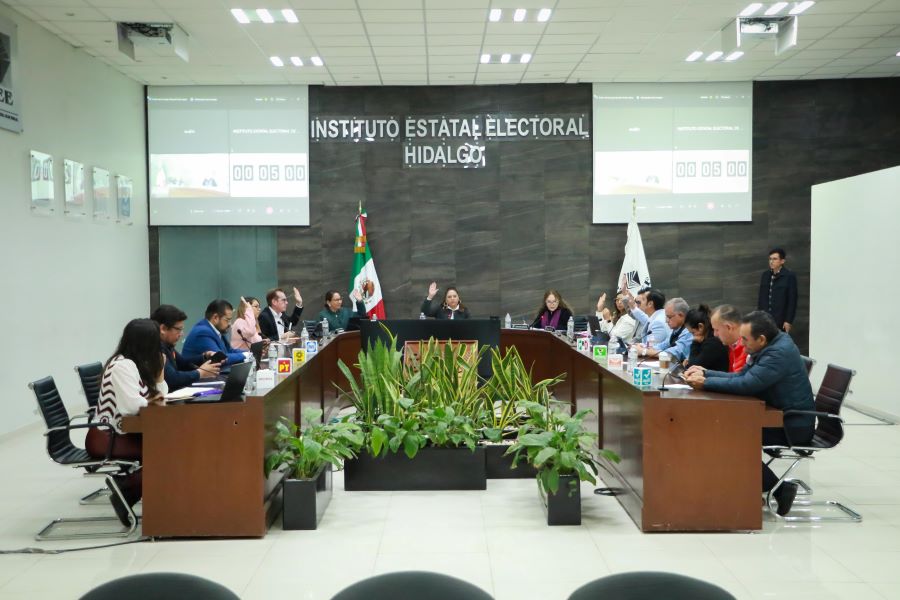 IEEH Aprueba Registros de Candidaturas de Partidos Políticos y Candidaturas Comunes Para Contender Por Las Diputaciones Locales 2024