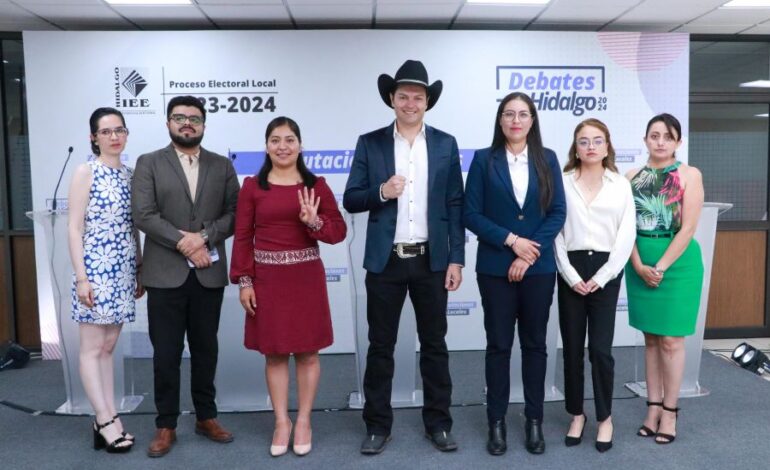 IEEH Realiza Debate de Diputaciones Locales del Distrito 06 Huichapan Con Tres de Cinco Aspirantes