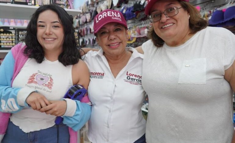 Lorena García Cázares se Compromete a Mejorar la Economía de los Mercados Municipales