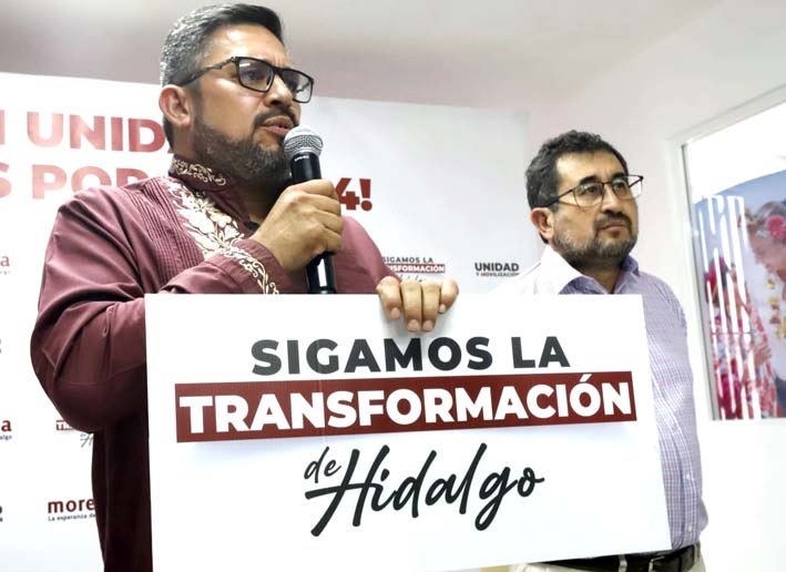 Rico Mercado Pide a la Militancia de Morena Unidad Rumbo al Proceso de Revocación de Mandato Hacia el Gobernador, Julio Menchaca Salazar