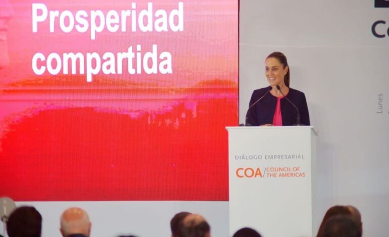 “Nosotros Tenemos Que Cerrar La Brecha Salarial y de Los Sueños”: Claudia Sheinbaum Presenta Su Proyecto Para El Desarrollo de Todo México Ante El Council Of The Americas (Coa)