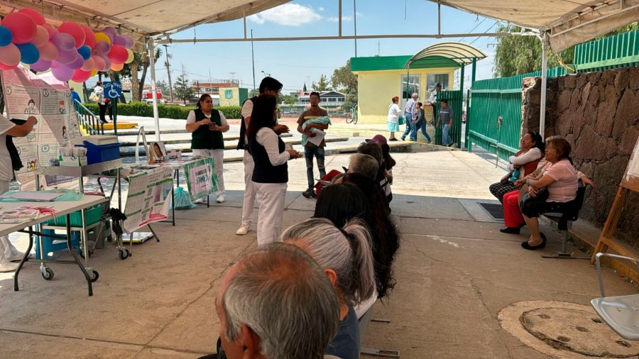 IMSS Hidalgo Feria de la Salud en Cd. Sahagún Durante 6ª Jornada Nacional de Servicios Ordinarios 2024