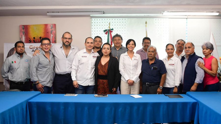 Participa Gretchen Atilano en Dialogo Con Empresarios de Canacintra Hidalgo