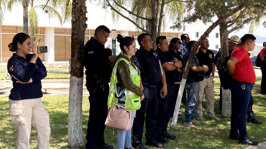 Personal de Protección Civil se Capacita en el Control de Incidentes Pirotécnicos