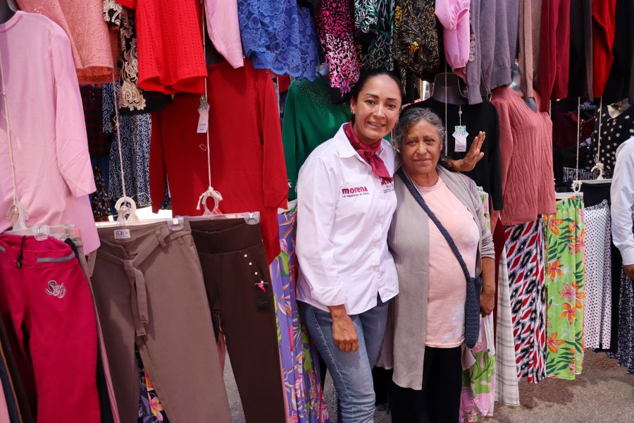 Reforzar Programas Para Adultas Mayores Ofrece Mirna Rubio