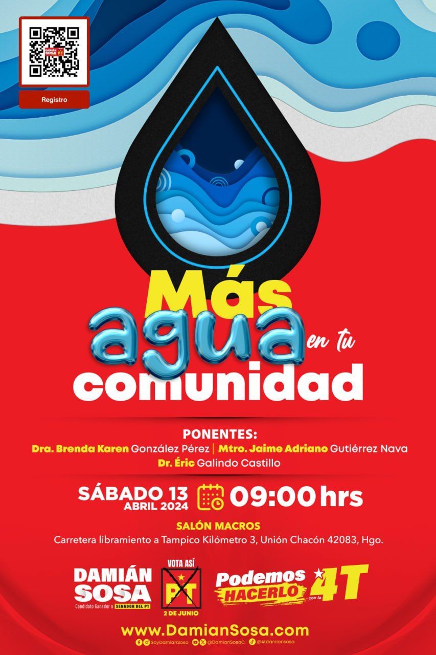 Reitera Damián Sosa Invitación Para Participar En Foro de Agua