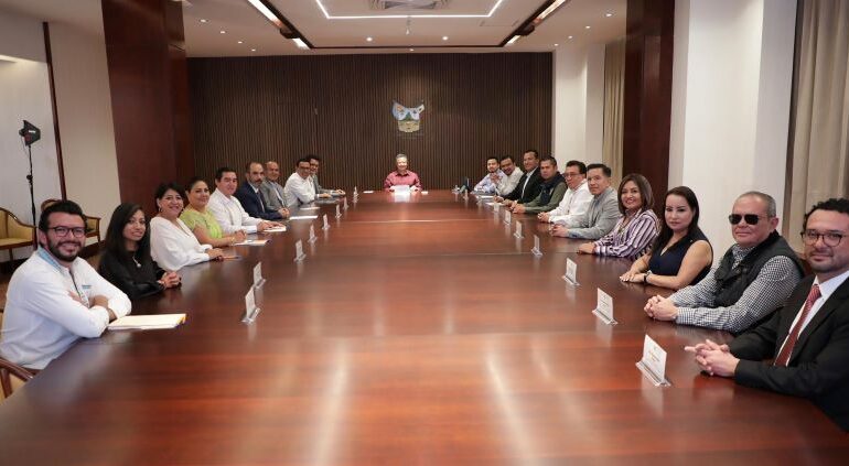 Reunión de Trabajo Con Los Secretarios y las Secretarias de su Gabinete
